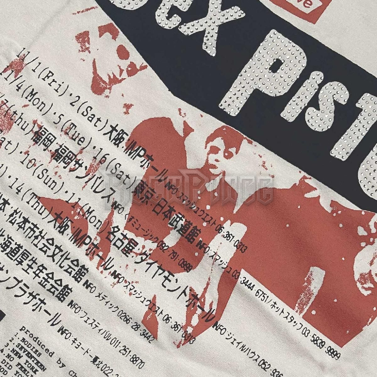 The Sex Pistols - Filthy Lucre (Diamante) - unisex trikó - SPTANK52MNAT