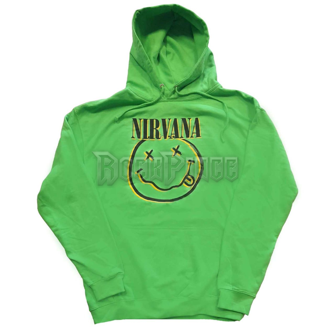 Nirvana - Inverse Happy Face - unisex kapucnis pulóver - NIRVHD13MGR