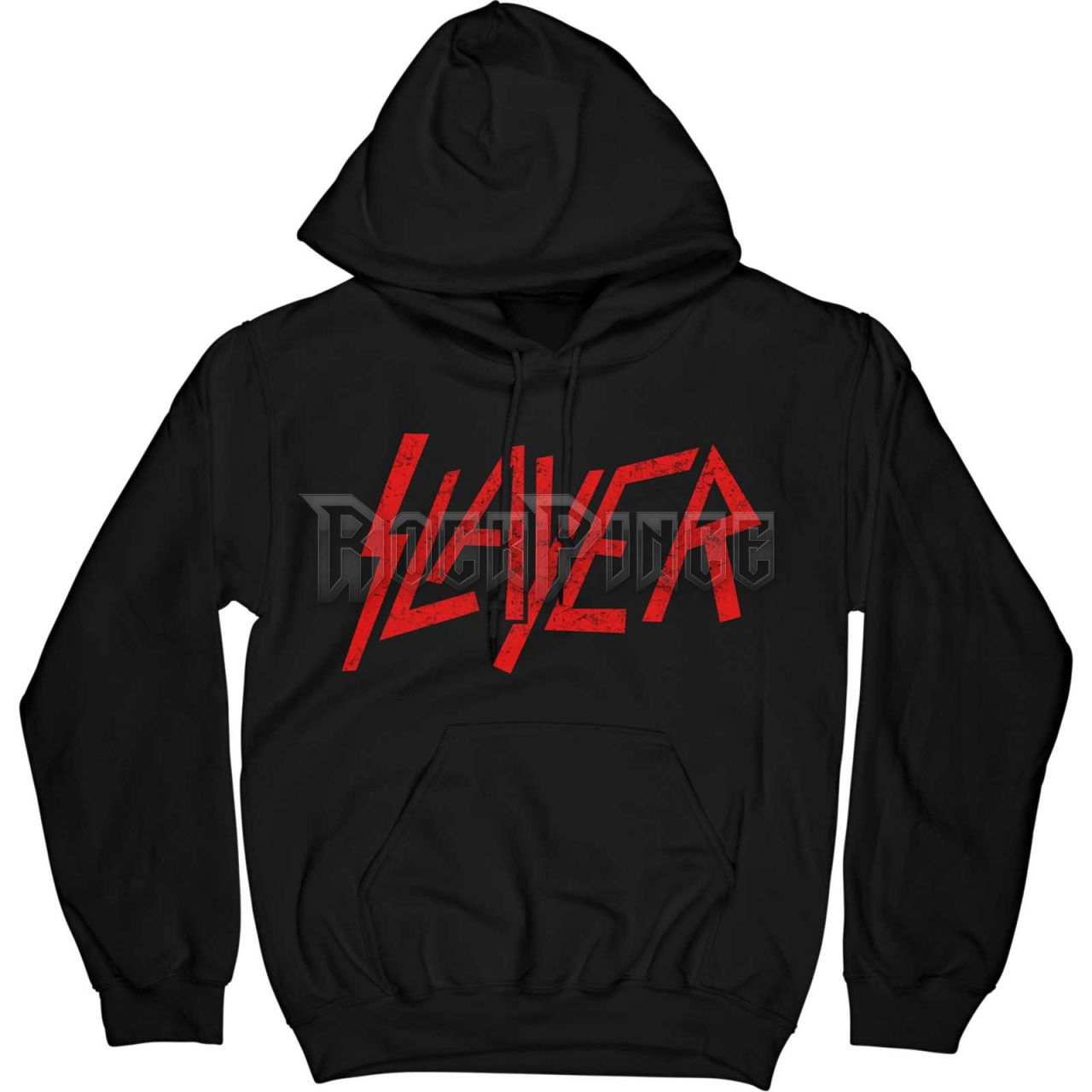 Slayer - Distressed Logo - unisex kapucnis pulóver - SLAYHOOD28MB