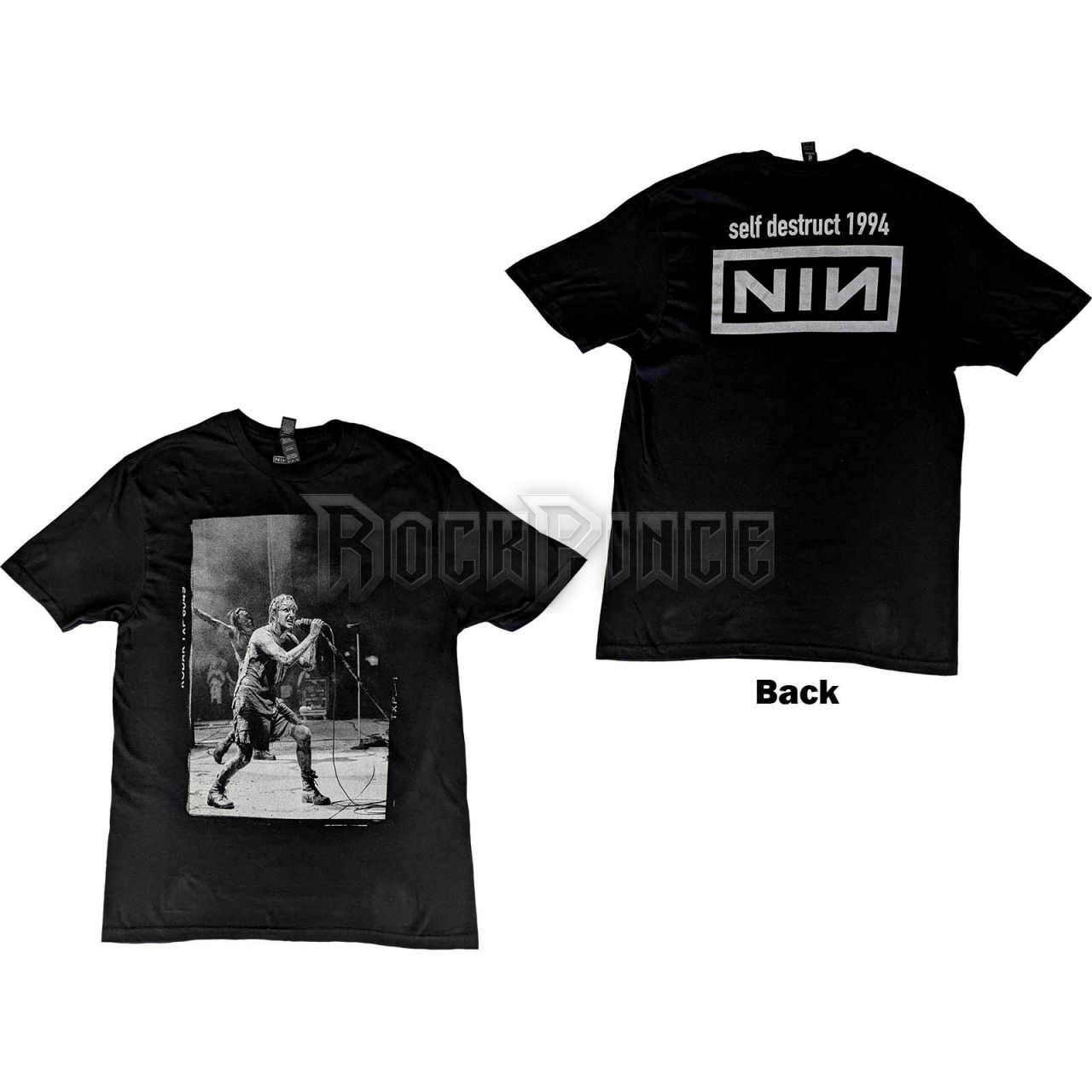 Nine Inch Nails - Self Destruct '94 - unisex póló - NINTS10MB