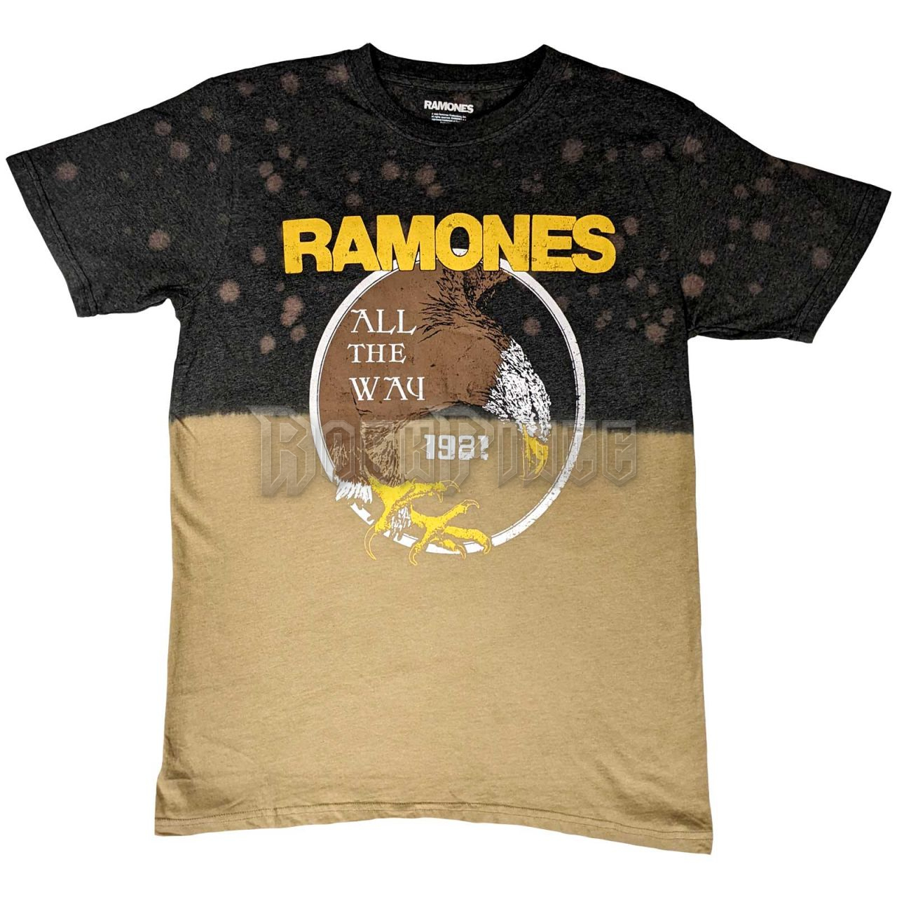 Ramones - All The Way - unisex póló - RATS64MDD