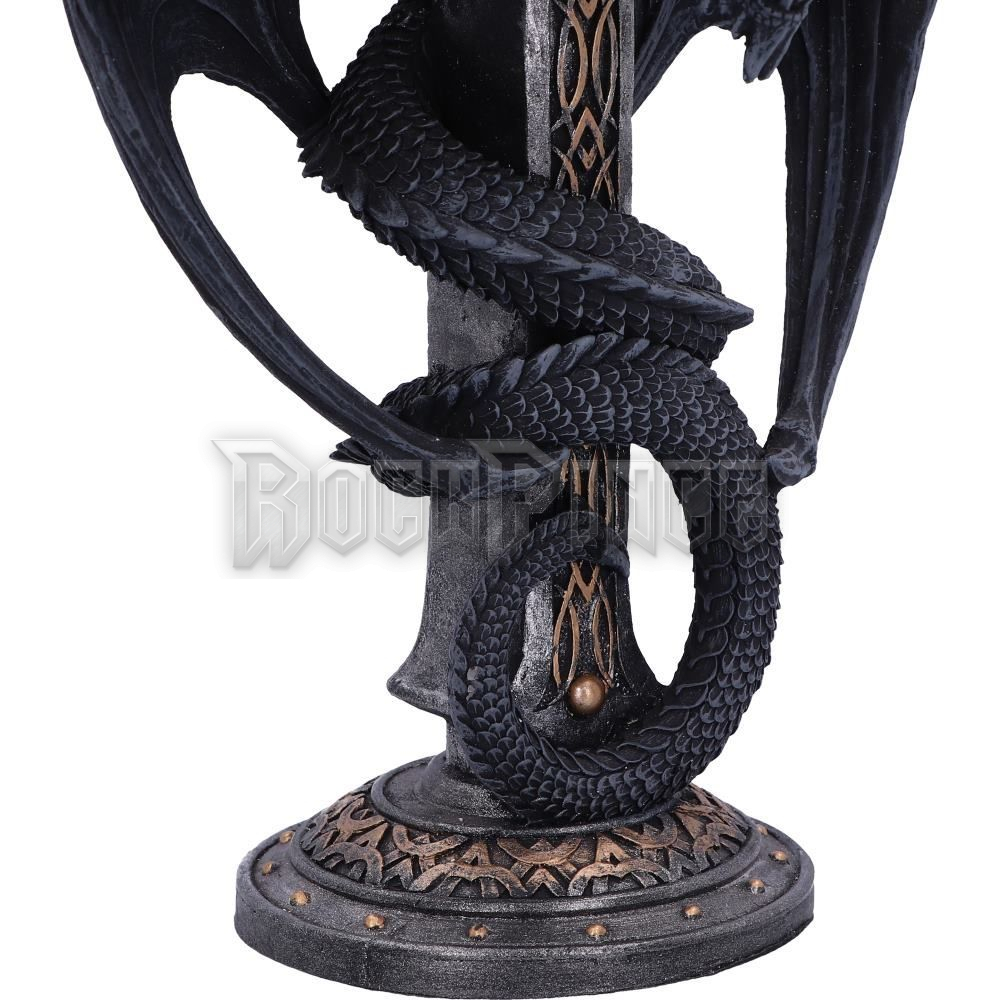 Dark Ember Gothic Dragon - GYERTYATARTÓ - D5983W2