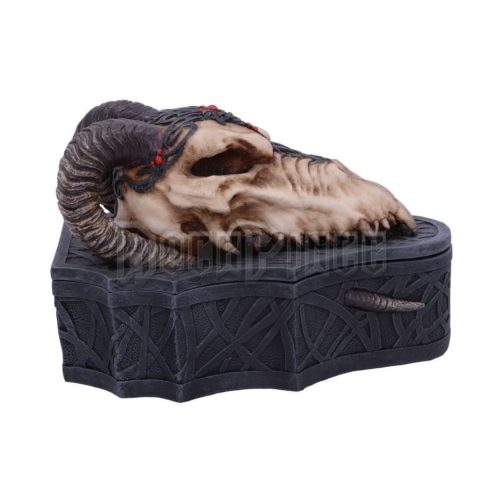Dragon Skull Box (Monte Moore) 17.7cm - D5986W2 - ÉKSZERES DOBOZ