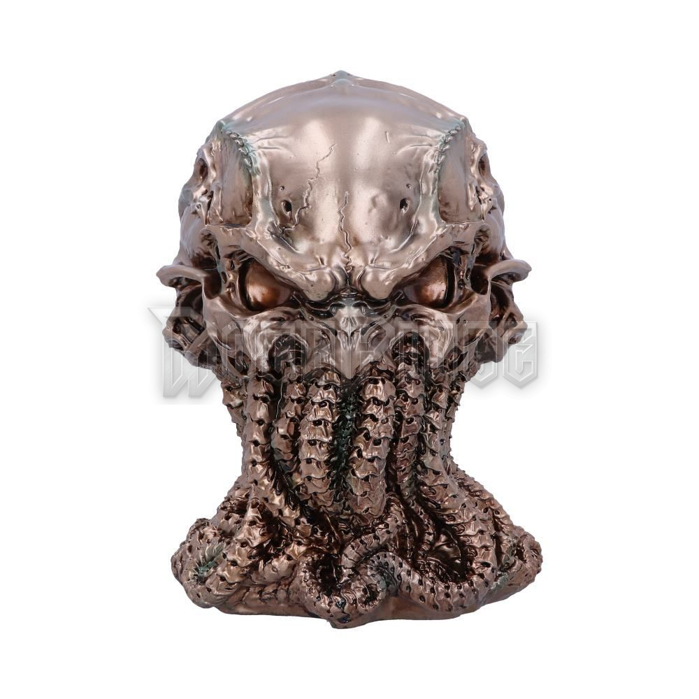 Bronze Cthulhu Skull - szobor - B6151W2
