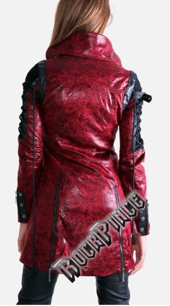 POISONBLACK - női kabát Y-349/RD/Female