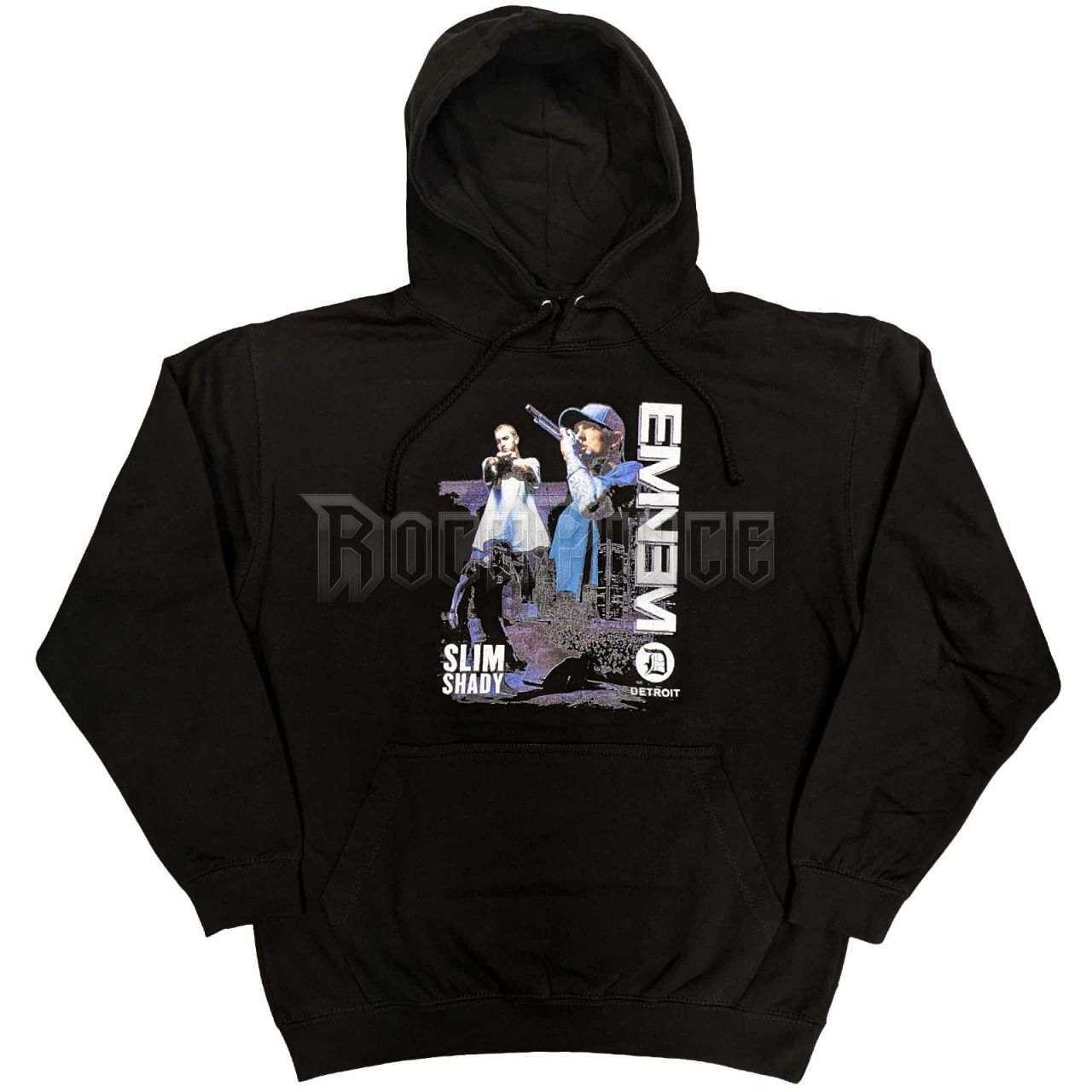 Eminem - Detroit - unisex kapucnis pulóver - EMHD12MB