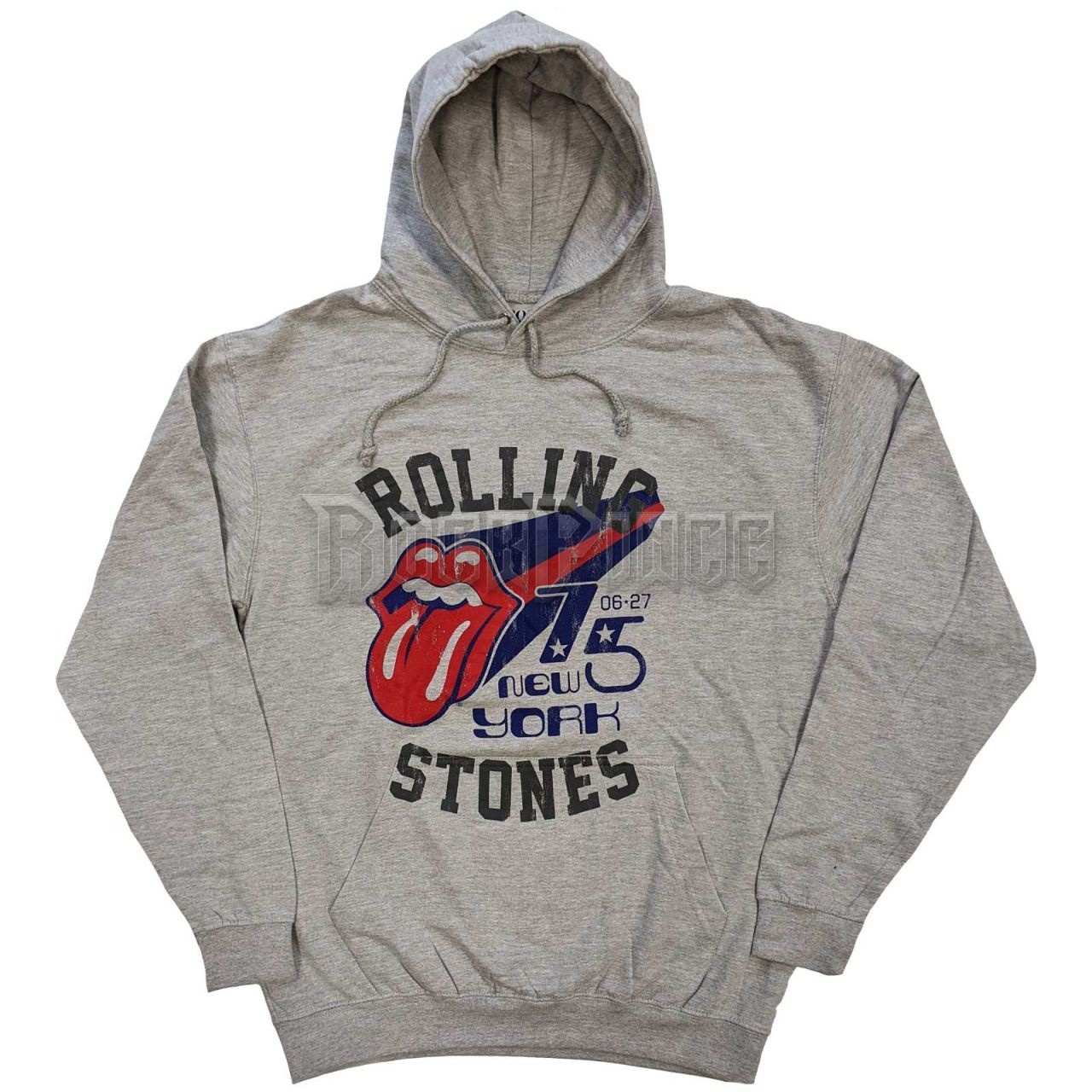 The Rolling Stones - New York '75 - unisex kapucnis pulóver - RSHD213MG