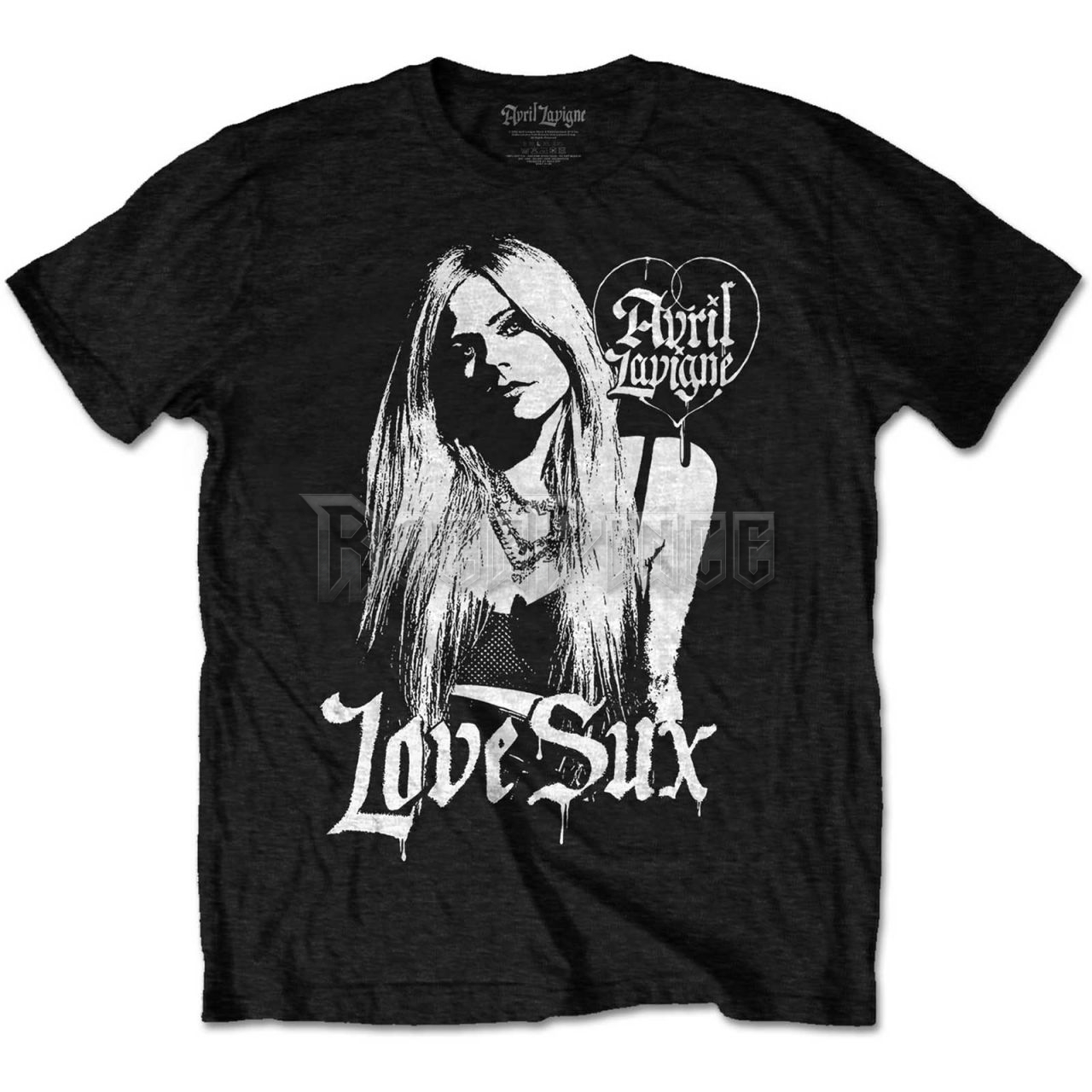 Avril Lavigne - Love Sux - unisex póló - AVLAVTS02MB