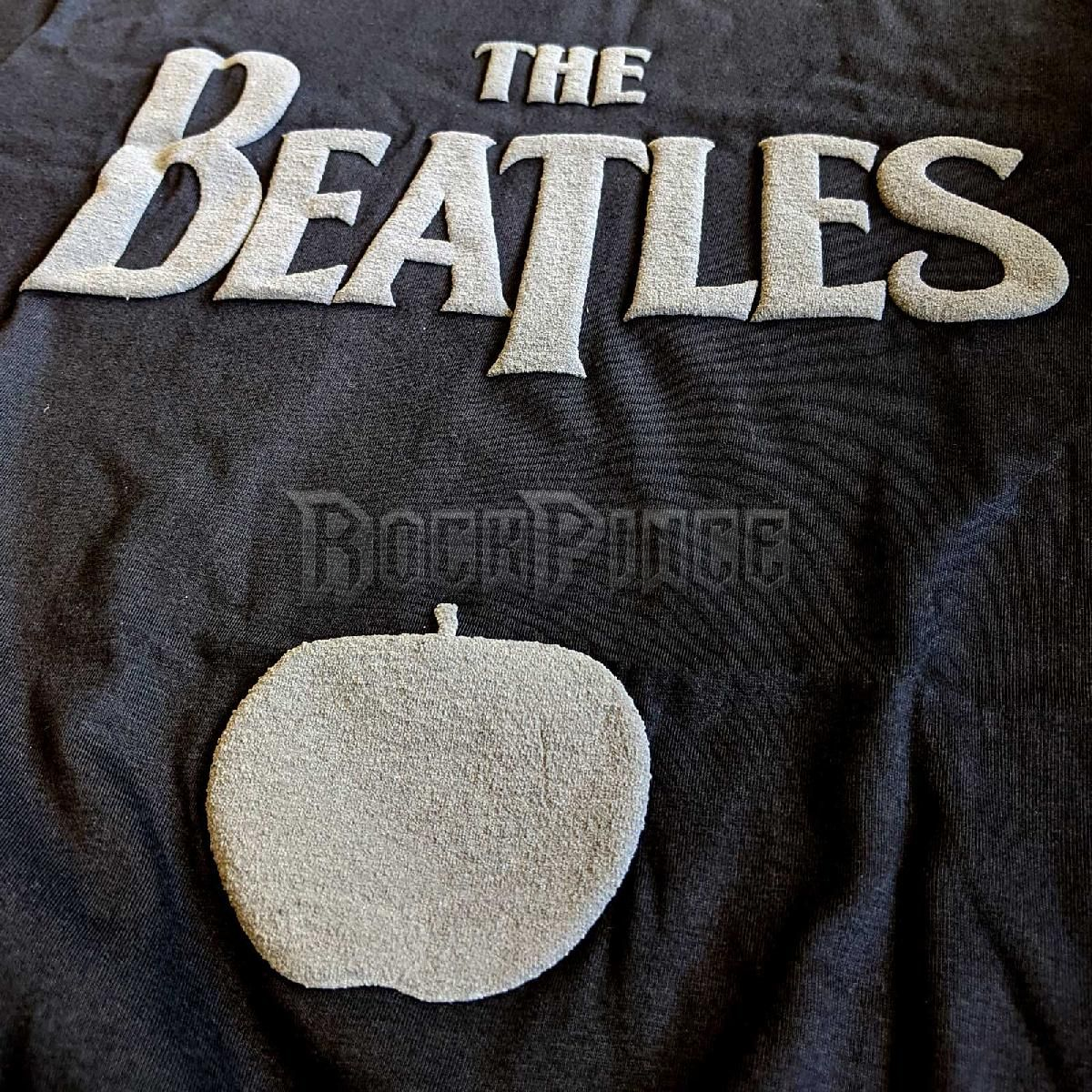The Beatles - Drop T Logo & Apple - unisex póló - BEATTEE481MB