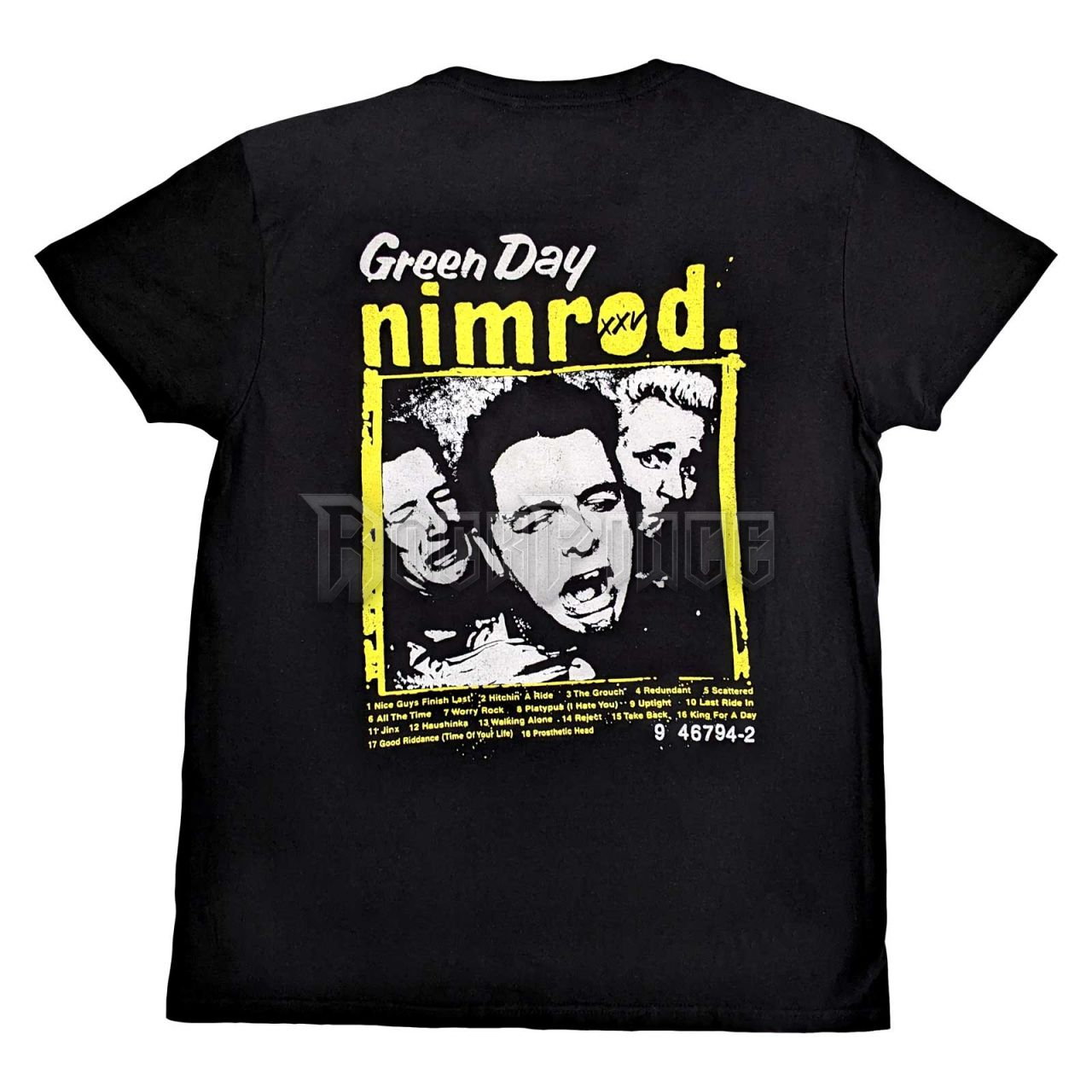 Green Day - Nimrod Breast Print - unisex póló - GDTS53MB