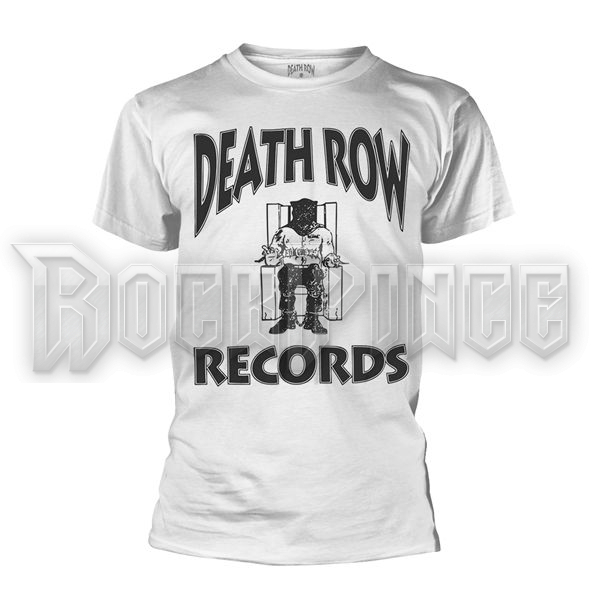 DEATH ROW RECORDS - LOGO (WHITE) - unisex póló - XYZ2022731