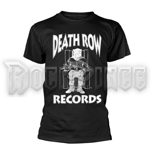 DEATH ROW RECORDS - LOGO (BLACK) - unisex póló - XYZ2022730