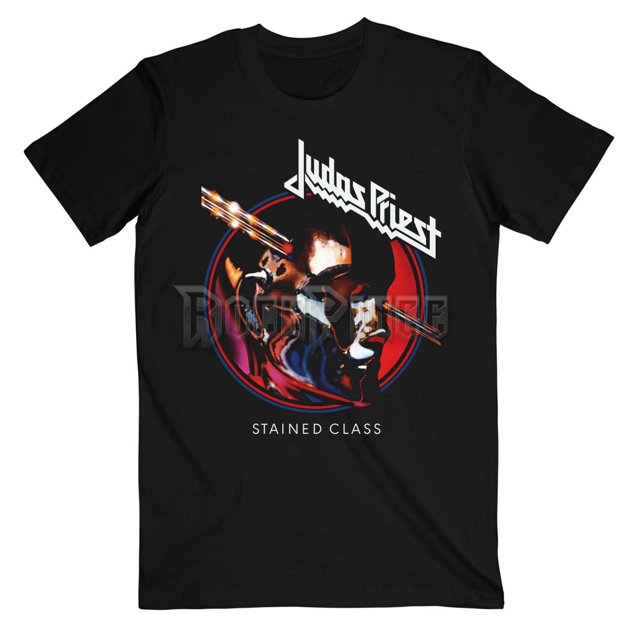 Judas Priest - Stained Class Album Circle - unisex póló - JPTEE25MB