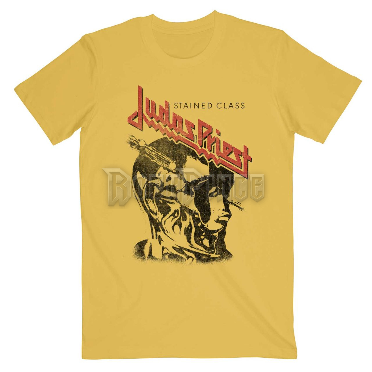 Judas Priest - Stained Class Vintage Head - unisex póló - JPTEE27MY