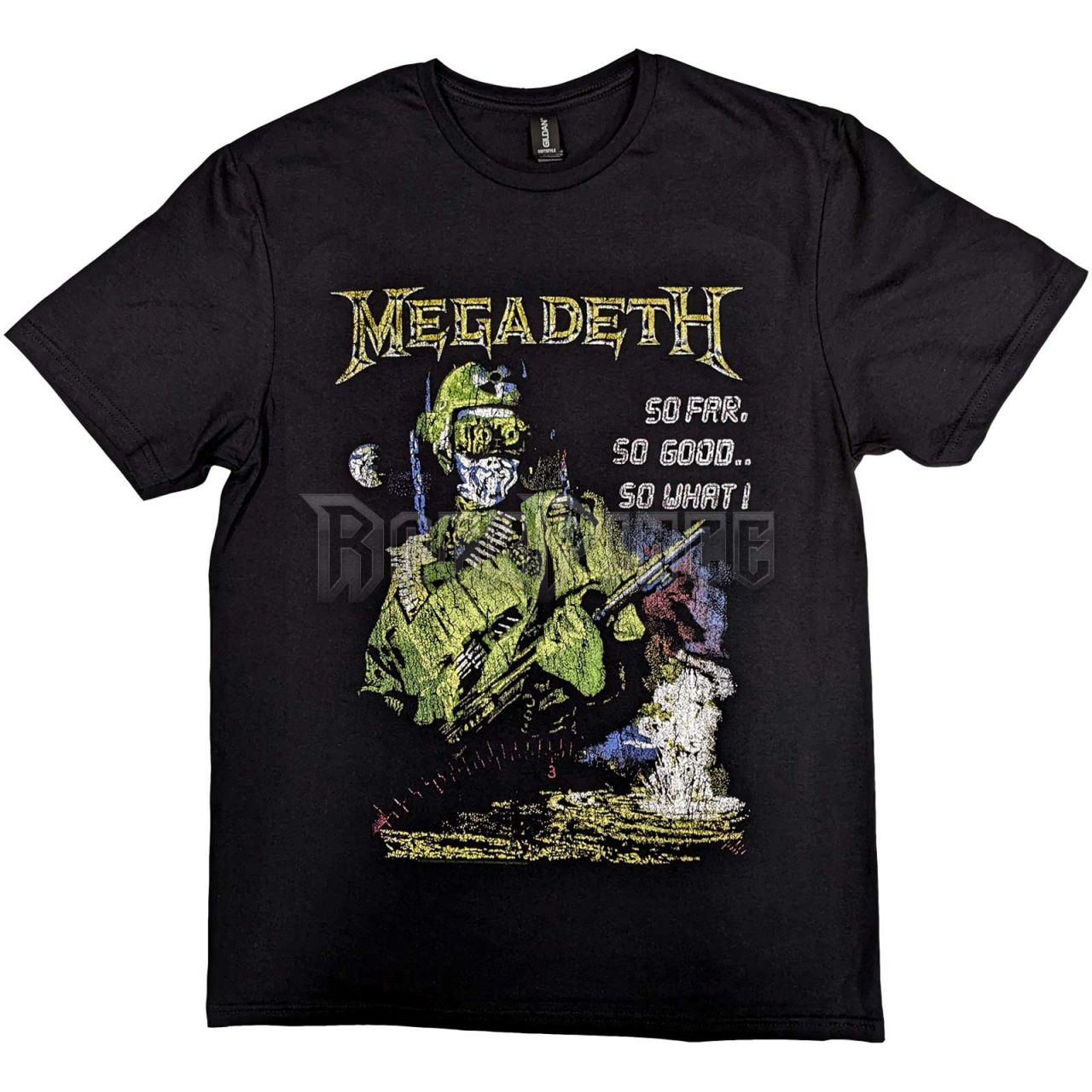 Megadeth - SFSGSW Explosion Vintage - unisex póló - MEGATS20MB