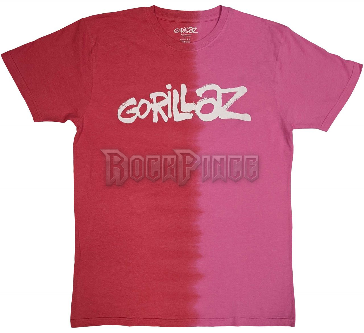 Gorillaz - Two-Tone Brush Logo - unisex póló - GORTS16MDD