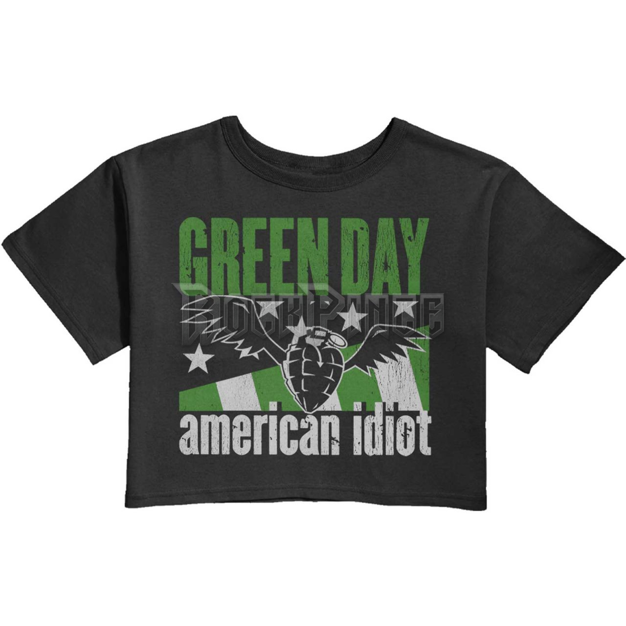 Green Day - American Idiot Wings - női crop top - GDCT47LB