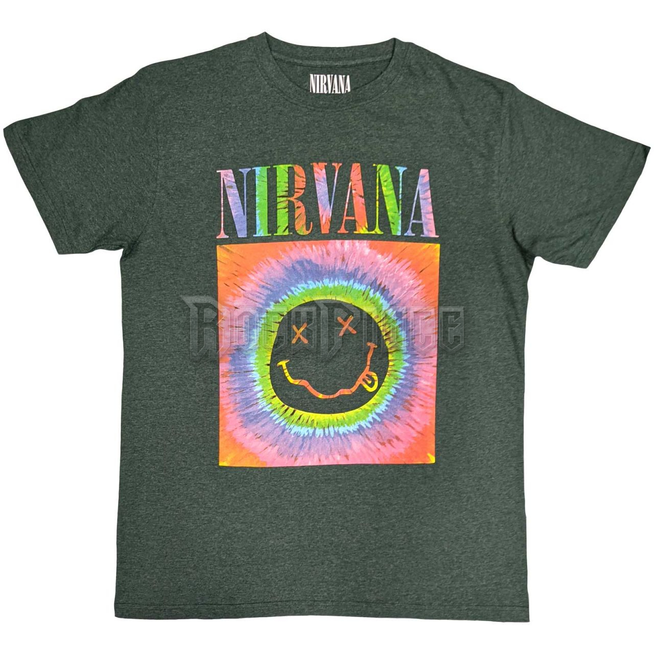 Nirvana - Happy Face Glow Box - unisex póló - NIRVTS61MGR