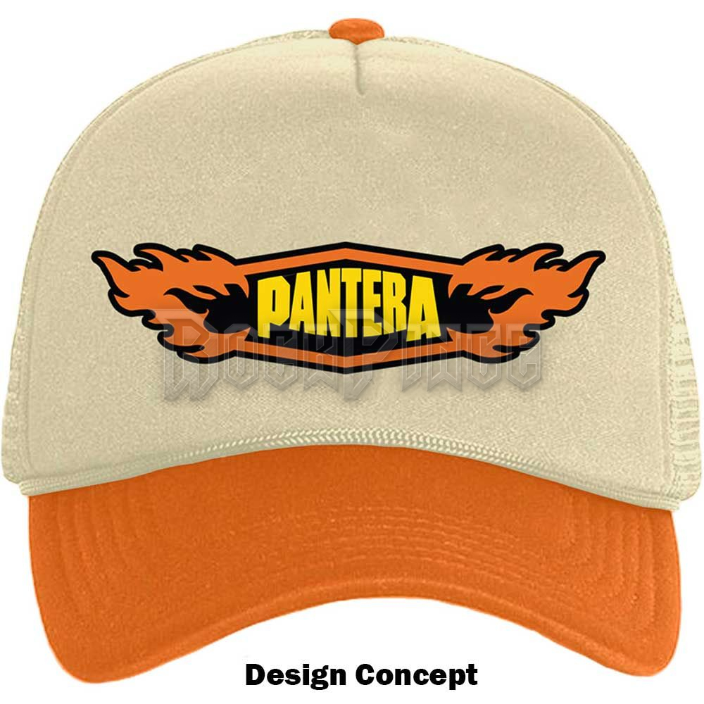 Pantera - Flames Logo - baseball sapka - PANTMBCAP02SO