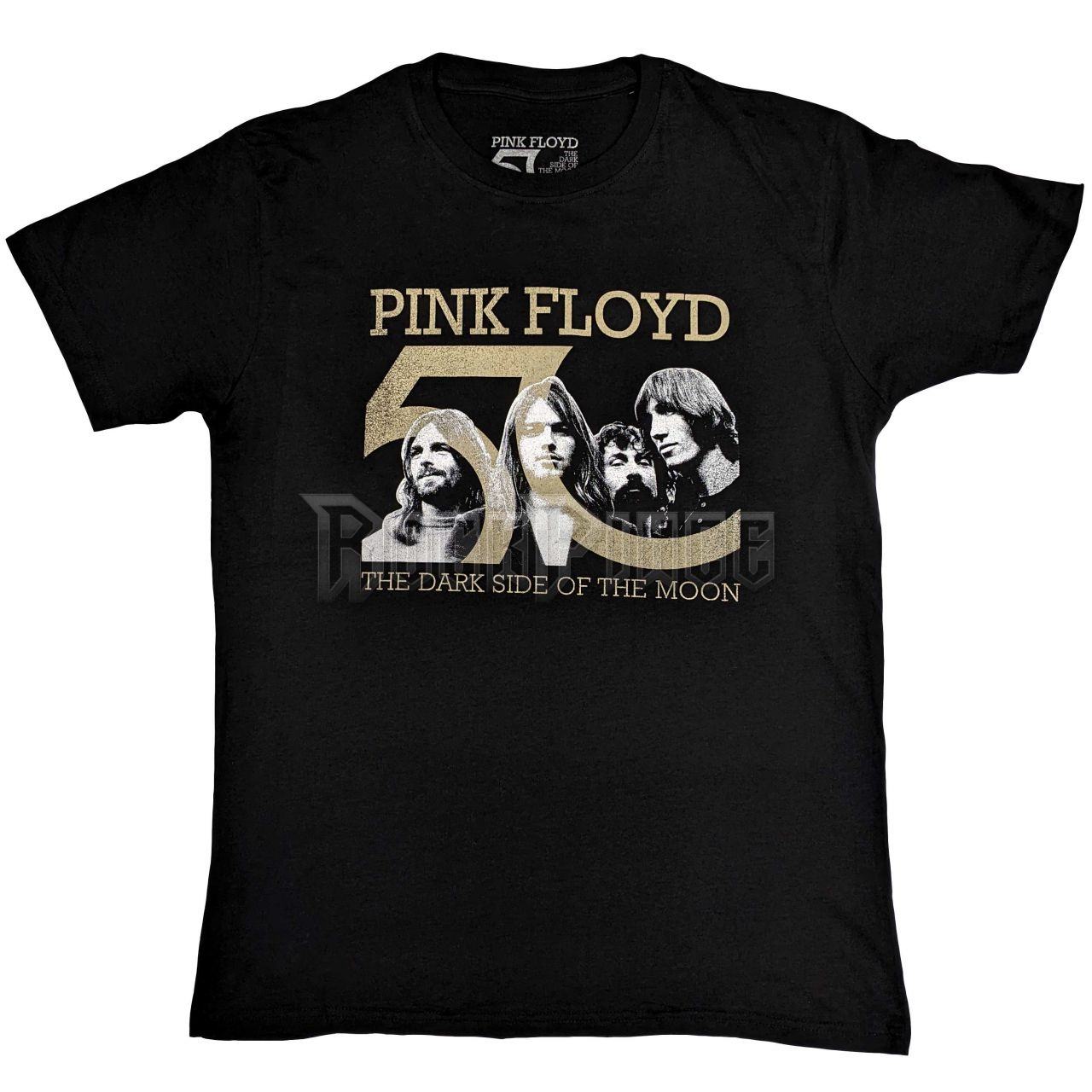 Pink Floyd - Band Photo & 50th Logo - unisex póló - PFTEE167MB