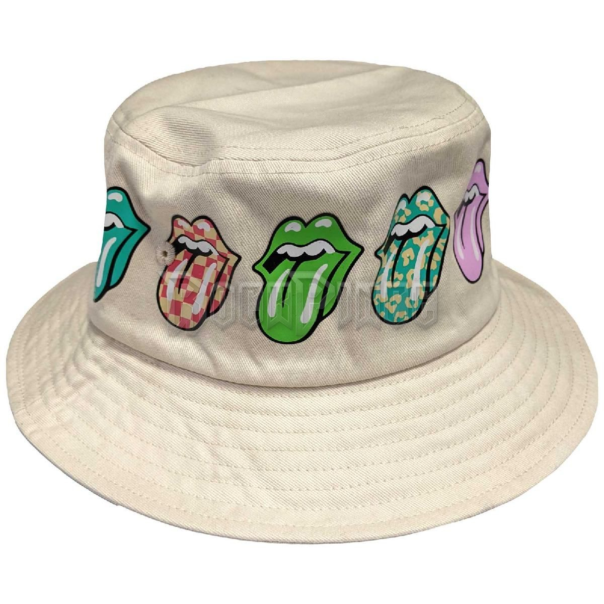 The Rolling Stones - Multi-Tongue Pattern - halászsapka - RSBH07NAT