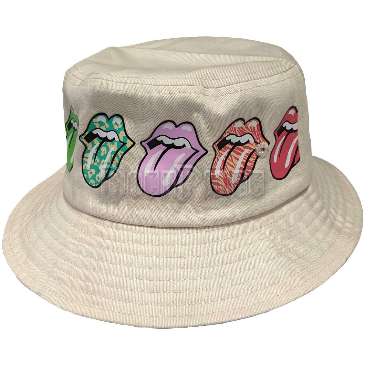 The Rolling Stones - Multi-Tongue Pattern - halászsapka - RSBH07NAT