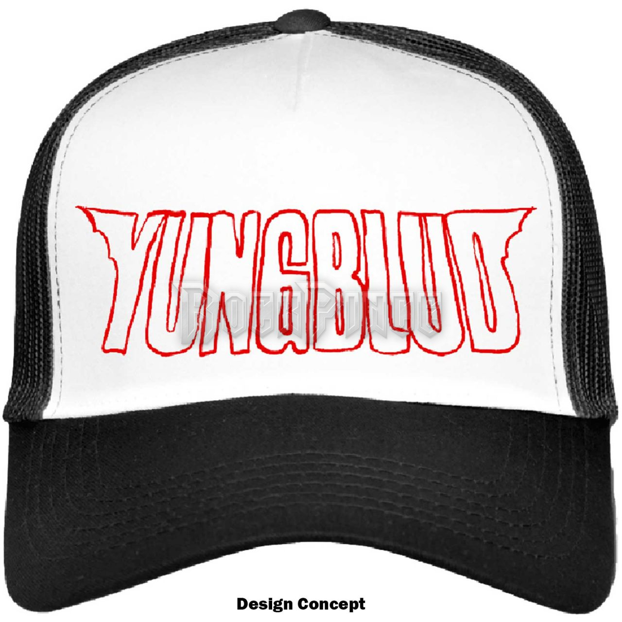 Yungblud - Red Logo Outline - baseball sapka - YBMBCAP03B