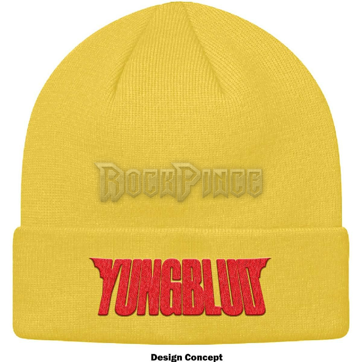 Yungblud - Red Logo - kötött sapka - YBBEAN01Y