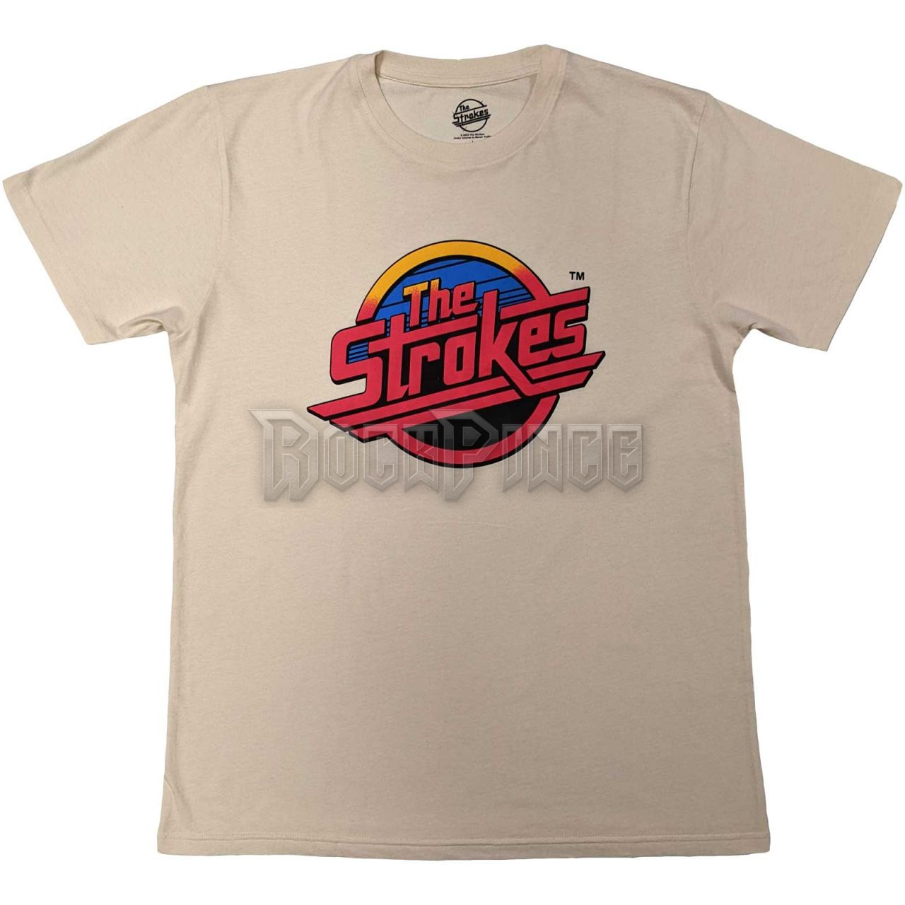 The Strokes - Red Logo - unisex póló - STROKTS06MNAT