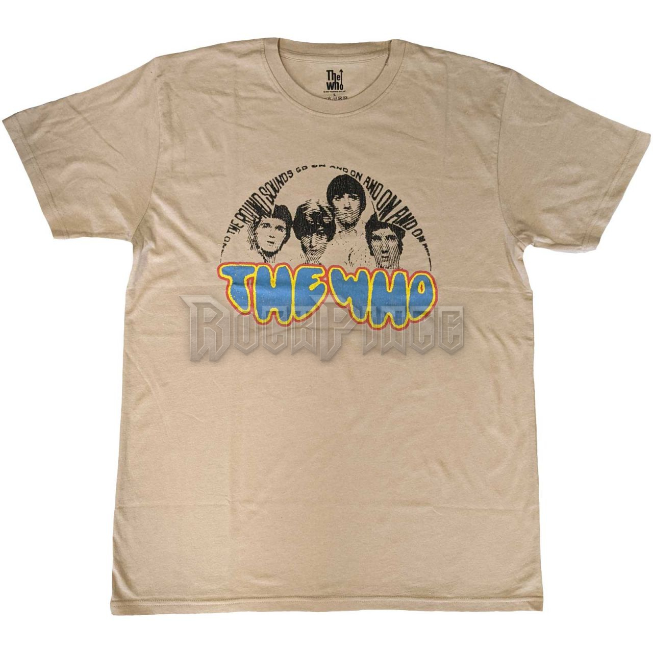 The Who - On and On - unisex póló - WHOTEE52MS