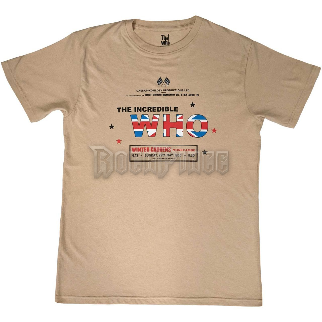 The Who - The Incredible - unisex póló - WHOTEE53MS