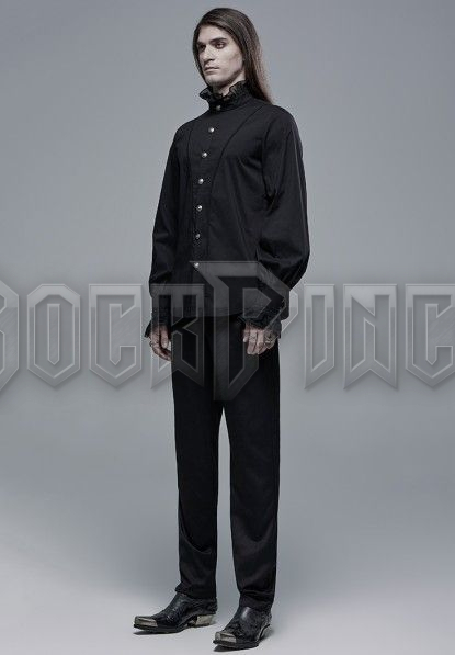 CAMELOT BLACK - férfi ing WY-1320/BK