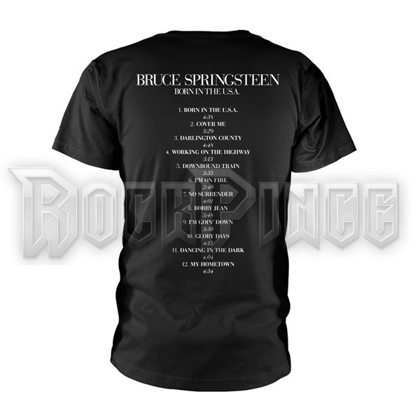BRUCE SPRINGSTEEN - BITU - unisex póló - MTRAF10960034