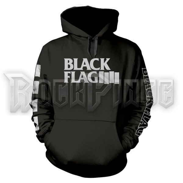 BLACK FLAG - LOGO - kapucnis pulóver - PH13149HSW