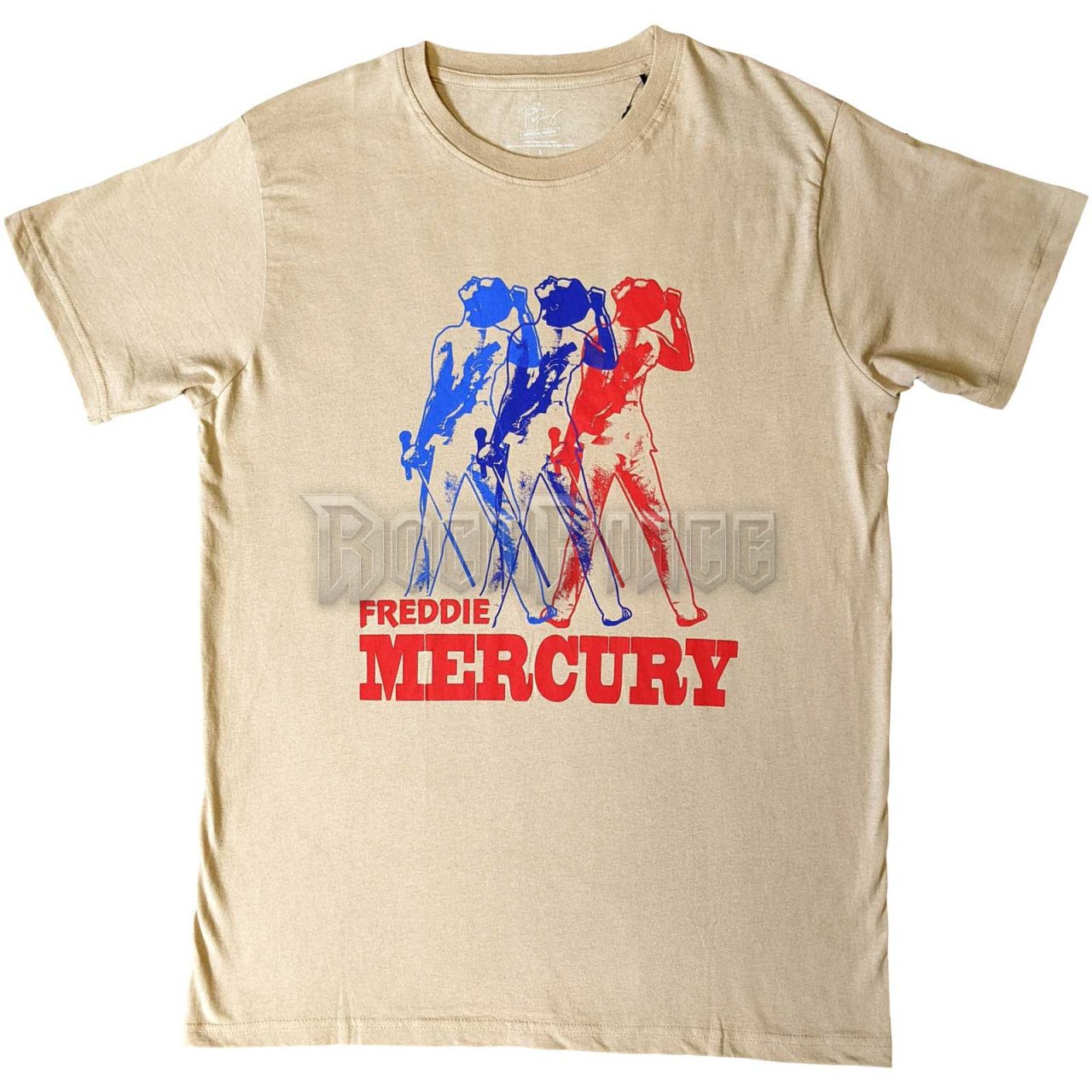 Freddie Mercury - Multicolour Photo - unisex póló - FREDTS06MS