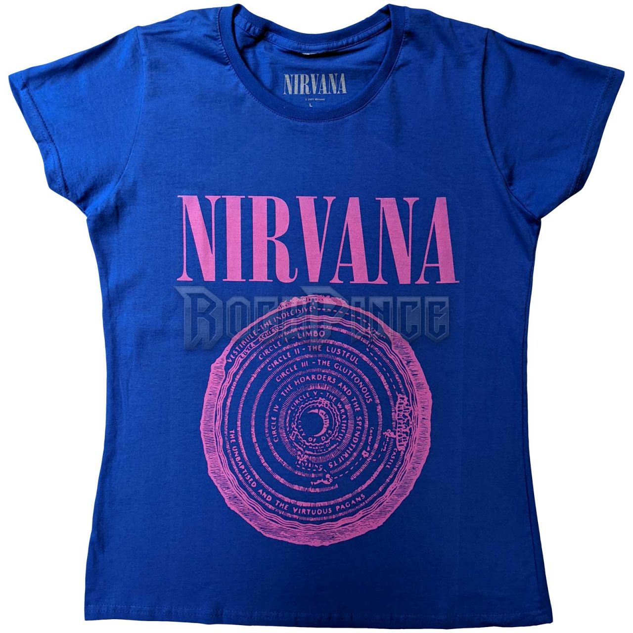 Nirvana - Vestibule - női póló - NIRVTS06LBL