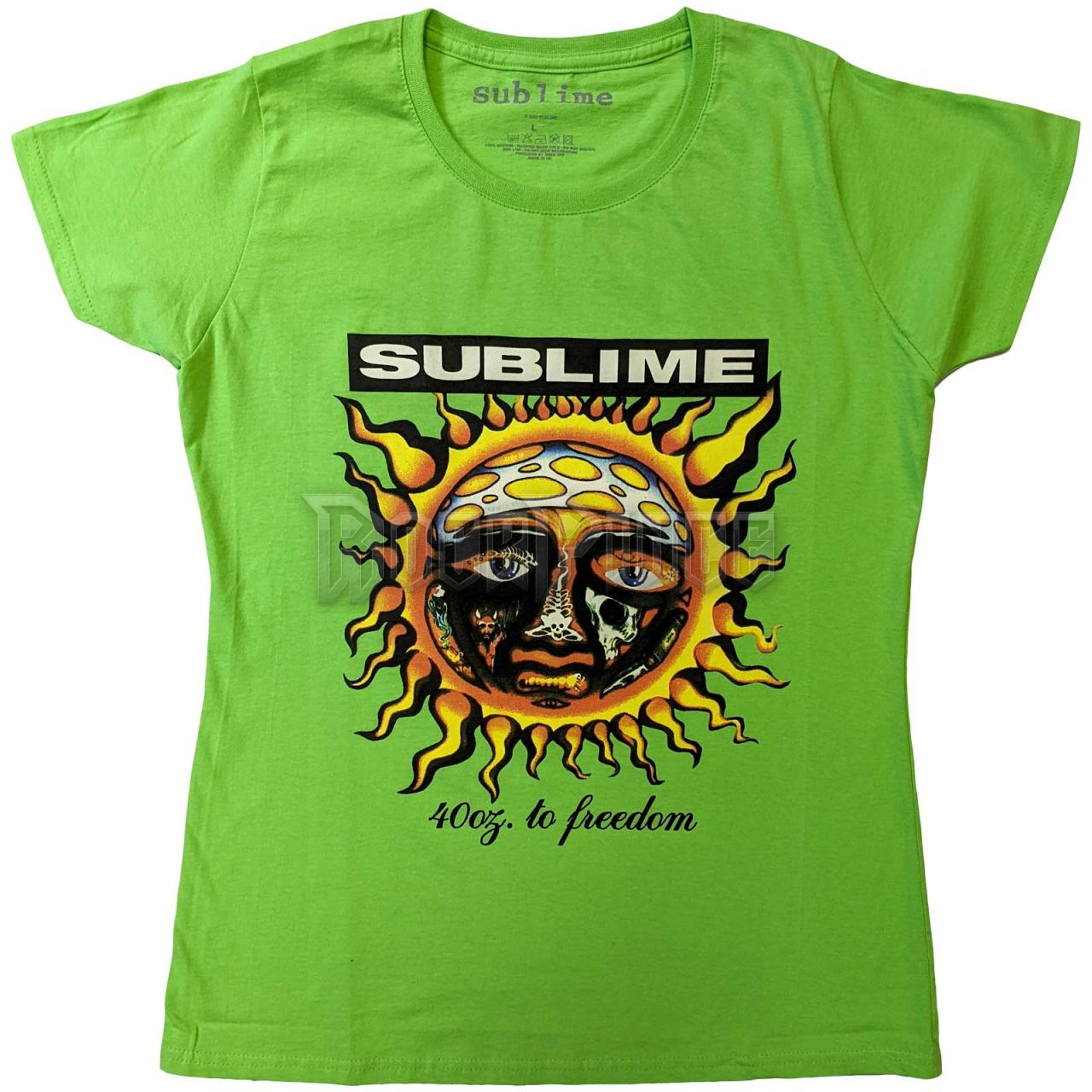 Sublime - 40oz To Freedom - női póló - SUBTS14LGR