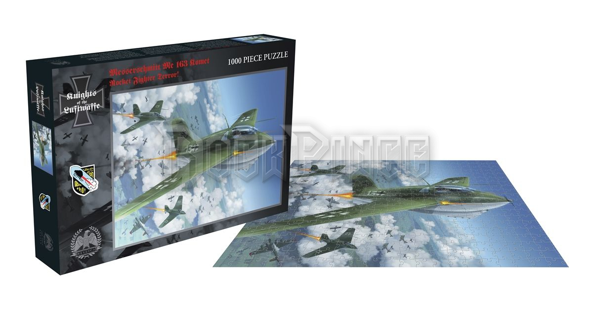 Messerschmitt Me 163 Komet – Rocket Fighter Terror - 1000 darabos puzzle játék - BELL015PZT