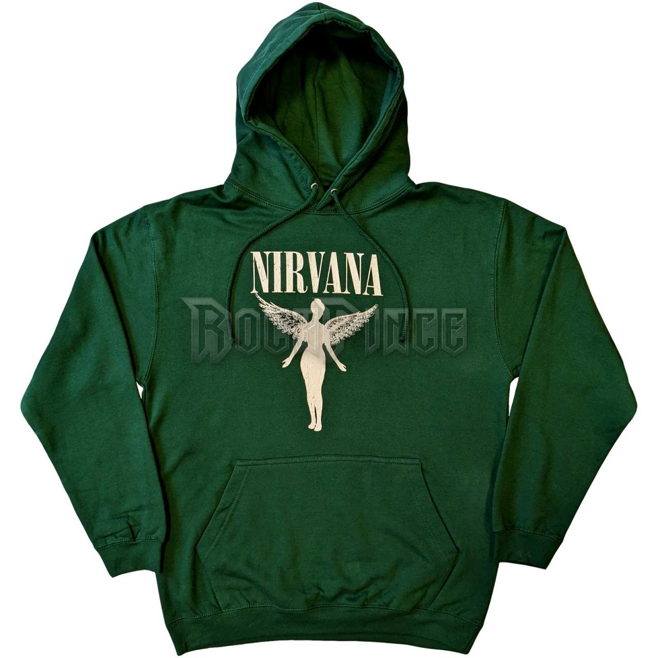 Nirvana - Angelic Mono - unisex kapucnis pulóver - NIRVHD79MGR