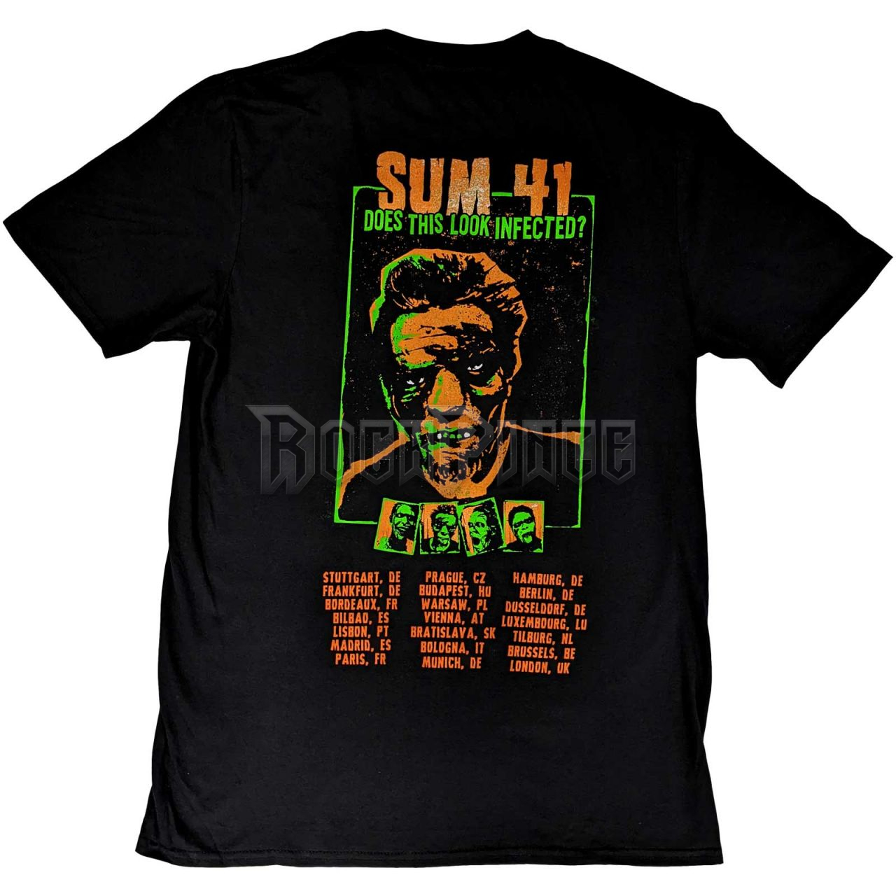 Sum 41 - Does This Look Infected? European Tour 2022 - unisex póló - SUMTS11MB