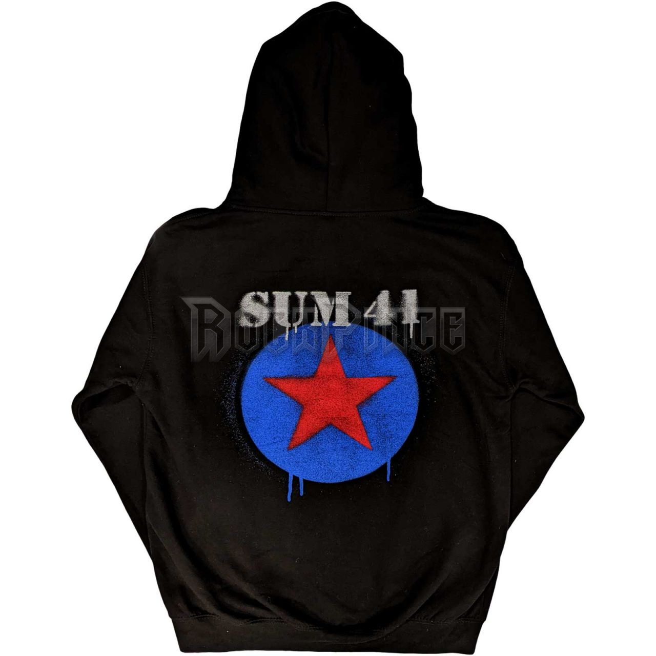 Sum 41 - Star Logo - unisex cipzáras kapucnis pulóver - SUMZHD14MB