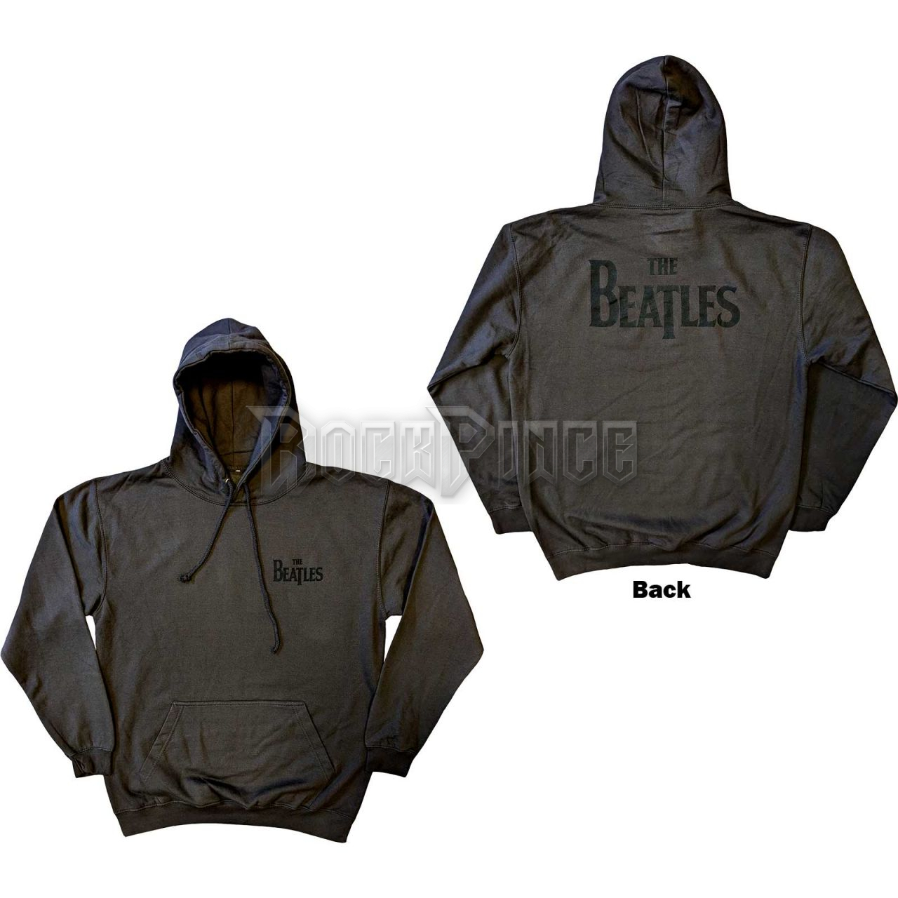 The Beatles - Drop T Logo - unisex kapucnis pulóver - BEATHD552MC