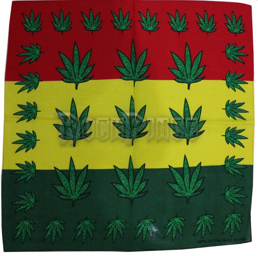 Jamaica Cannabis Bandana - kendő/bandana