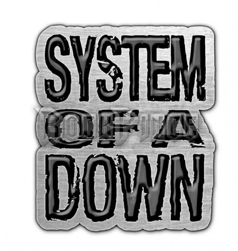 System Of A Down - Logo - kitűző / fémjelvény - PB104