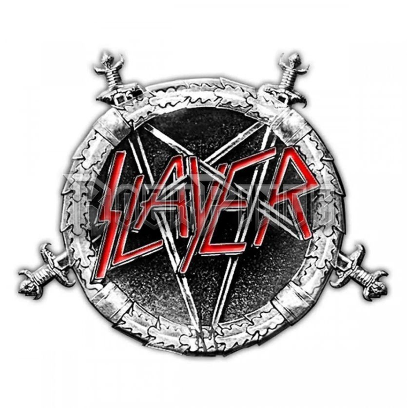 Slayer - Pentagram - kitűző / fémjelvény - PB103