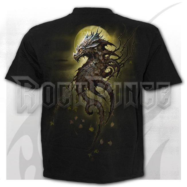 OAK DRAGON - T-Shirt Black - L061M101