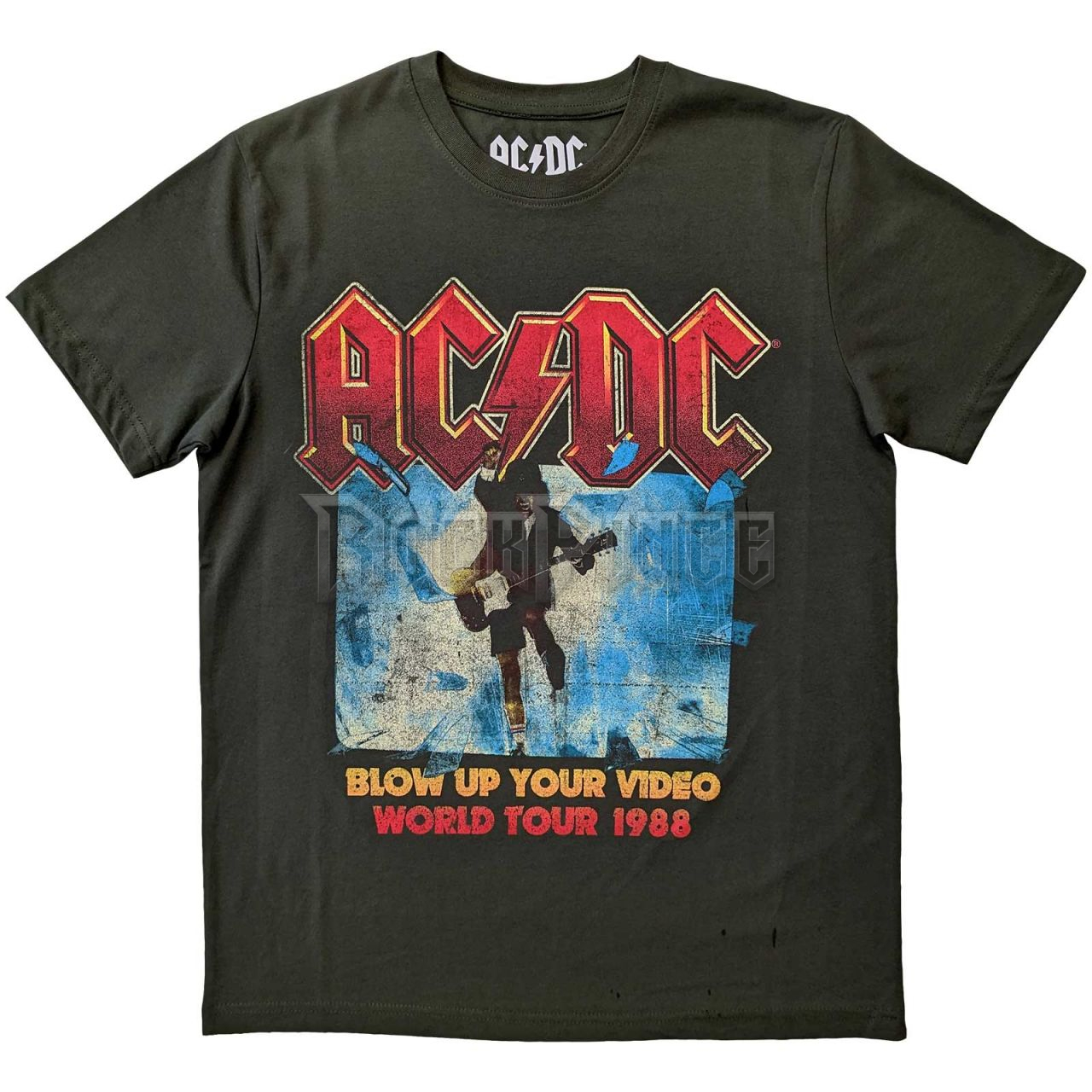 AC/DC - Blow Up Your Video - unisex póló - ACDCTS42MGR