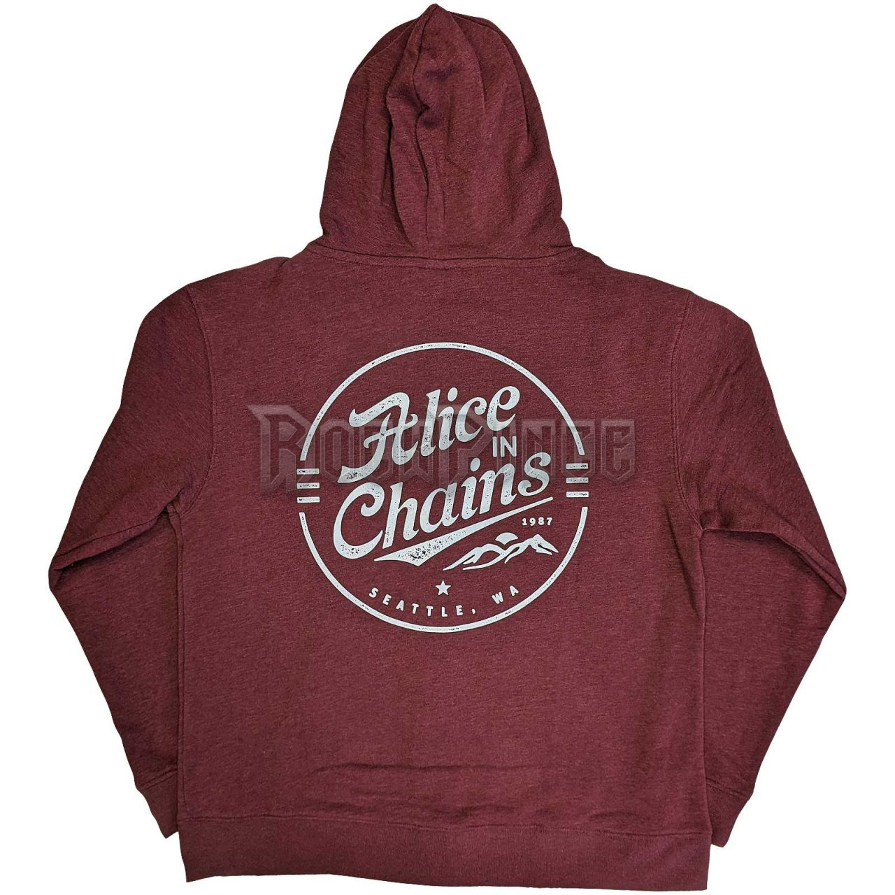Alice In Chains - Circle Emblem - unisex cipzáras kapucnis pulóver - AICZHD13MM