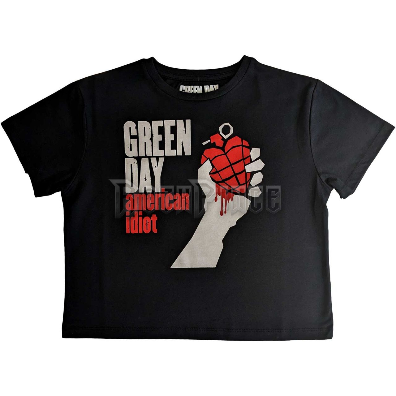 Green Day - American Idiot - női crop top - GDCT12LB