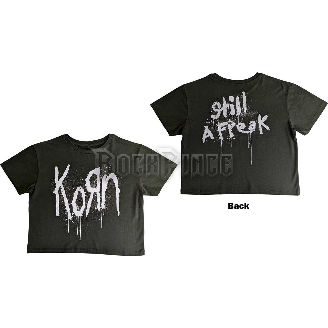Korn - Still A Freak - női crop top - KORNCT11LGR